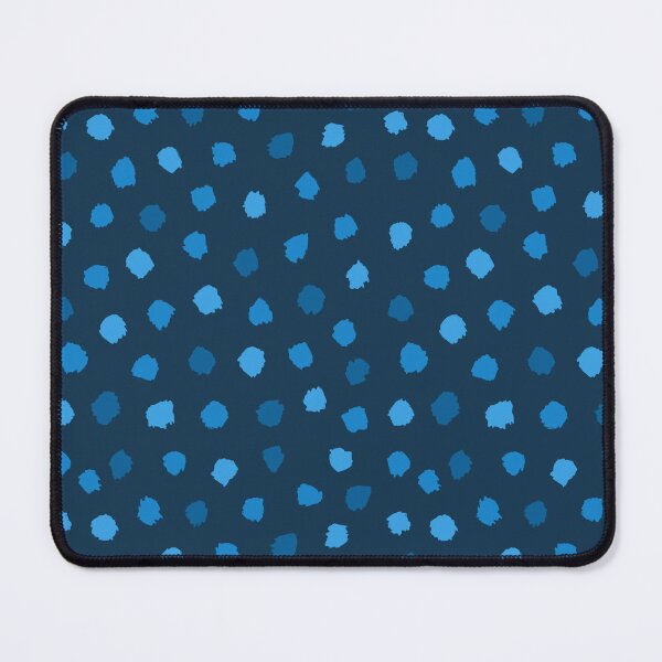 Item preview, Blue Preppy Brush Stroke Dotty Pattern designed and sold by OneThreeSix.