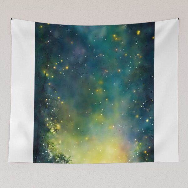 Item preview, Firefly in the jungle at night designed and sold by AP.