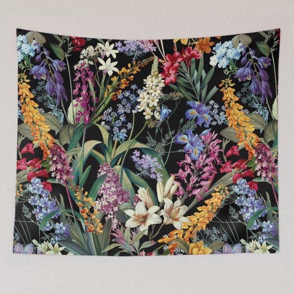 Item preview, Isolated Blooms II Night designed and sold by Burcu Korkmazyurek.