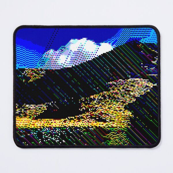 Item preview, Pixelated Majesty: Moldoveanu's Neon Horizon designed and sold by bizarorin.