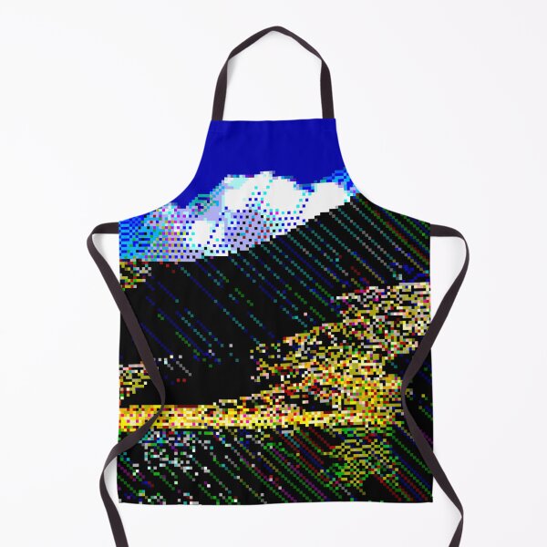 Item preview, Pixelated Majesty: Moldoveanu's Neon Horizon designed and sold by bizarorin.