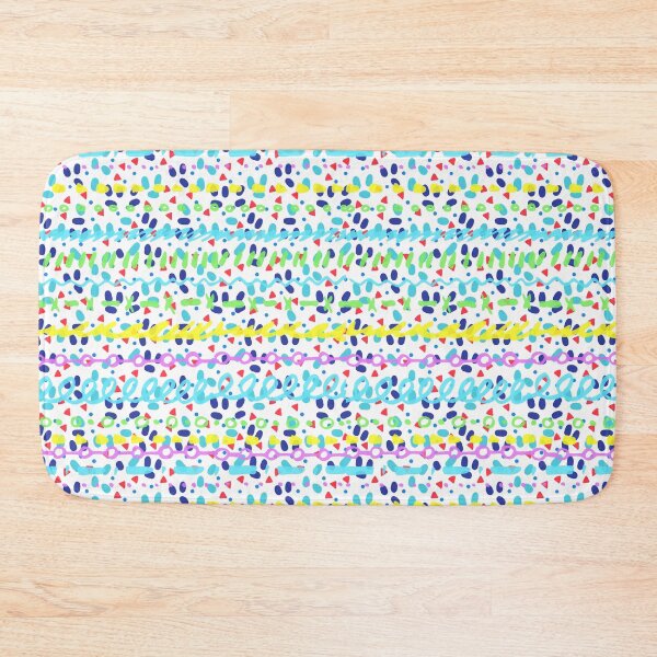 Item preview, cool and cheerful patterns, summer patterns, highlighter play, dots and lines designed and sold by zzzozzo.