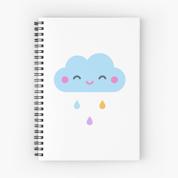 Item preview, Colourful cute rainy cloud designed and sold by BSBgraphics.