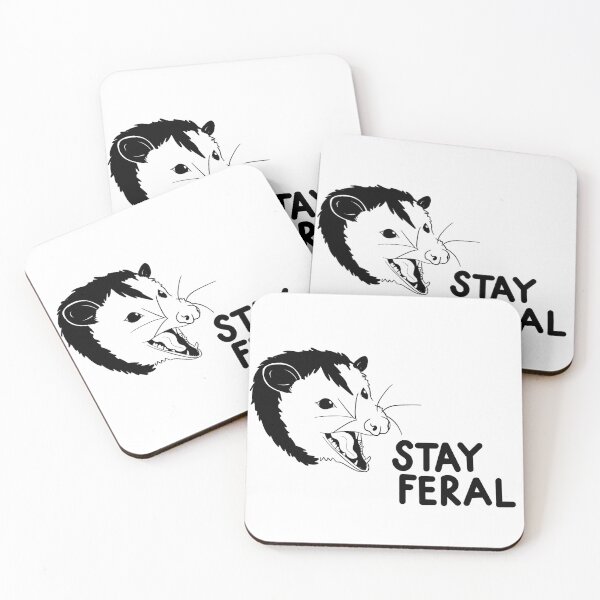 Item preview, Stay Feral designed and sold by ChangingLanes.