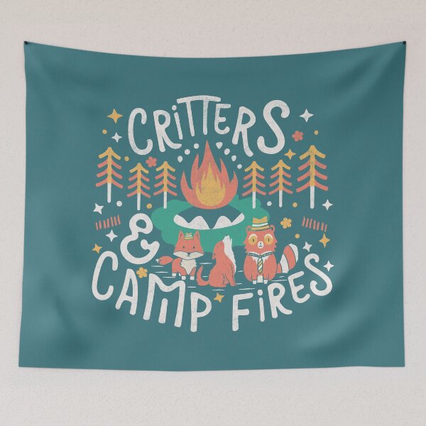 Item preview, Critters and Campfires designed and sold by Wissam Ramadan.