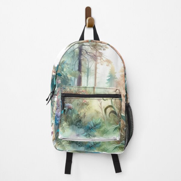 Item preview, Ethereal Pastel Watercolor Forest Scene designed and sold by Star-Fragment.