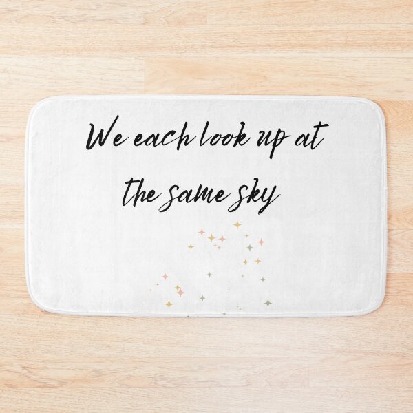Item preview, We Each Look Up At The Same Sky designed and sold by Mirth and Magic.