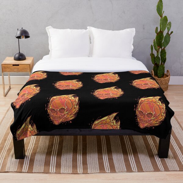 Item preview, fire Skull designed and sold by Ronald Segovia.