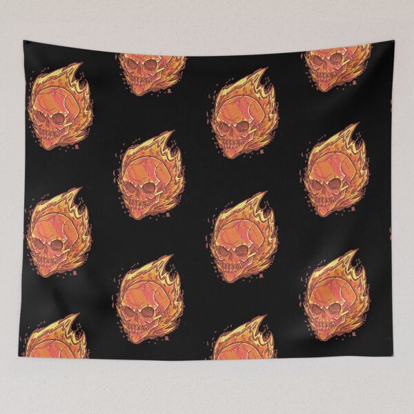 Item preview, fire Skull designed and sold by Ronald Segovia.