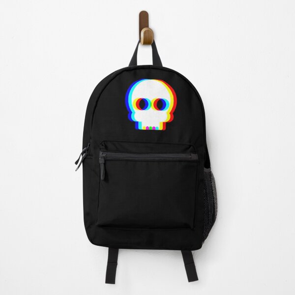 Item preview, Funny Skull Trippy Vaporwave Techno Rave EDM Halloween Music designed and sold by wingstar.