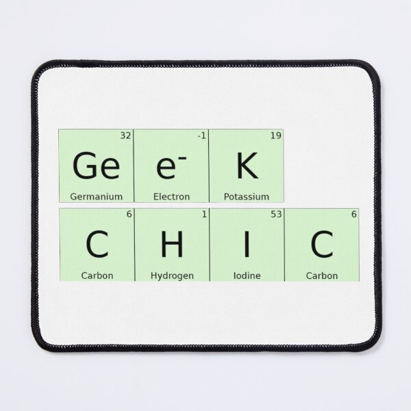 Item preview, Geek Chic Periodic Table designed and sold by MagickDragon.