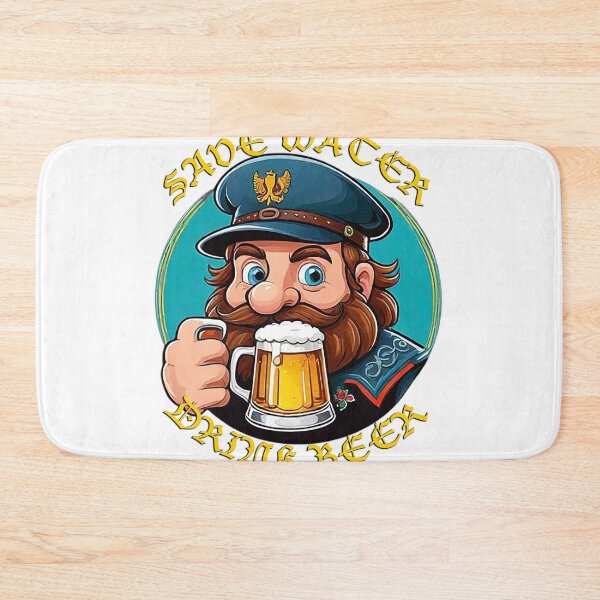 Item preview, SAVE WATER DRINK BEER designed and sold by likbatonboot.