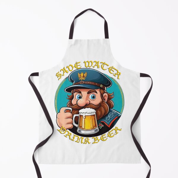 Item preview, SAVE WATER DRINK BEER designed and sold by likbatonboot.