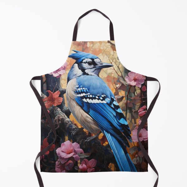 Item preview, Bluejay Sitting on a Branch in a Cherry Tree designed and sold by Hartbecke.