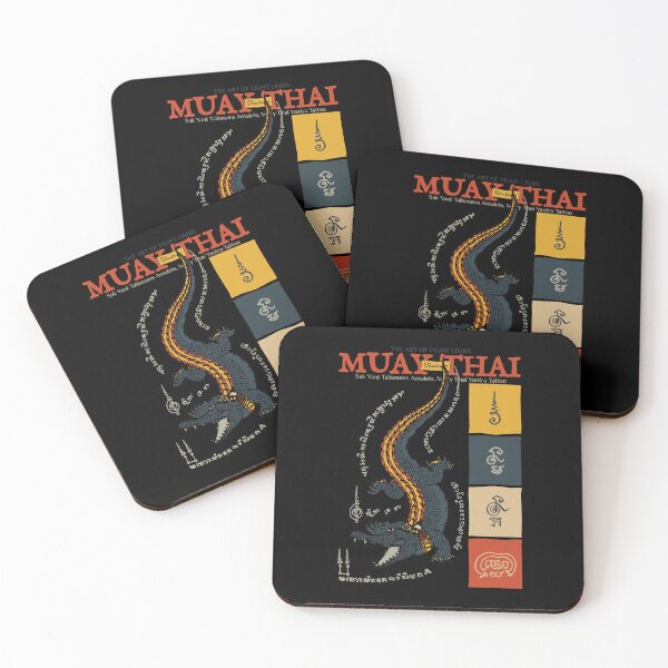 Item preview, Muay Thai Tattoo Crocodile designed and sold by KewaleeTee.