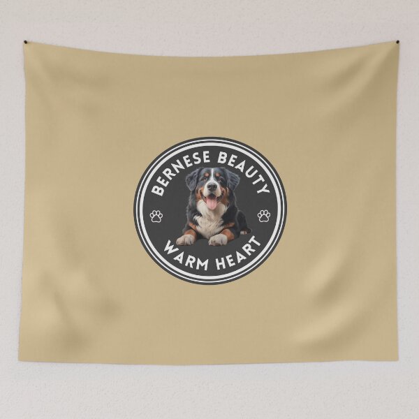 Item preview, Bernese Mountain Dog Warm Heart - Design for Bernedoodle and pet lovers designed and sold by TheVirtualSpace.