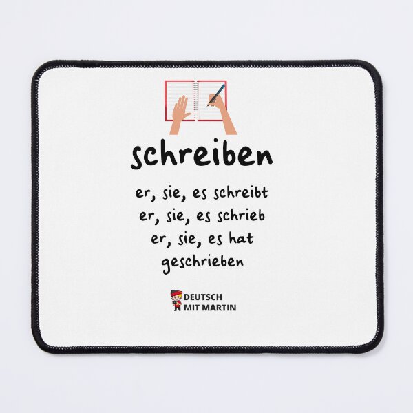 Item preview, The conjugation of the verb "to write" designed and sold by Manhtien.