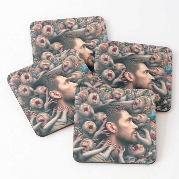Item preview, Monkeys bite me designed and sold by marccelusshop.