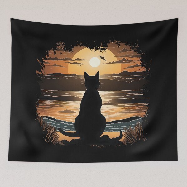 Item preview, Lonely cat designed and sold by Serendipity2023.