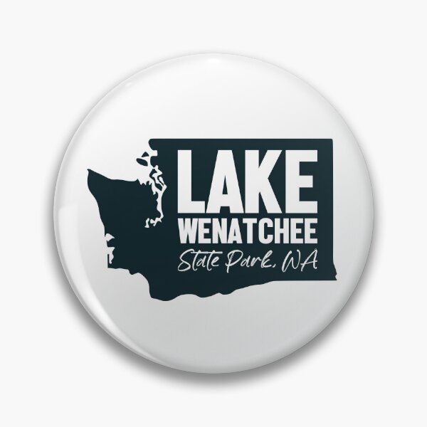 Item preview, Lake Wenatchee State Park Washington Map designed and sold by bivenart.