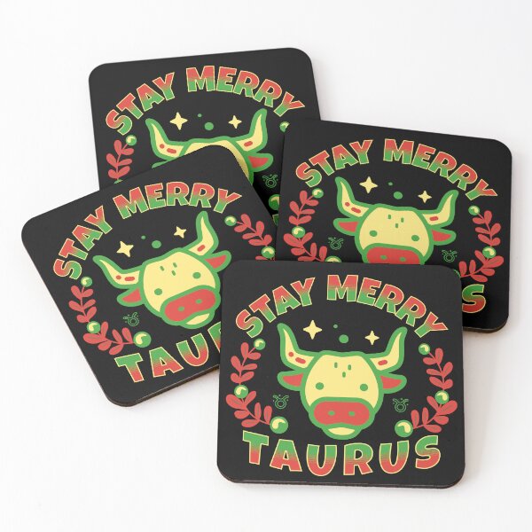 Item preview, Stay Merry Taurus Zodiac designed and sold by HaileyLow.