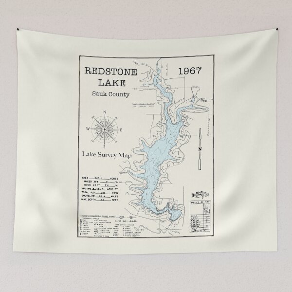 Item preview, Redstone Lake WI in Sauk County designed and sold by Jean Plout.