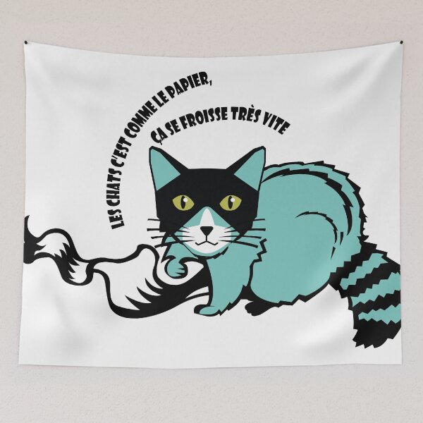 Item preview, Crumpled cat designed and sold by hichamms.