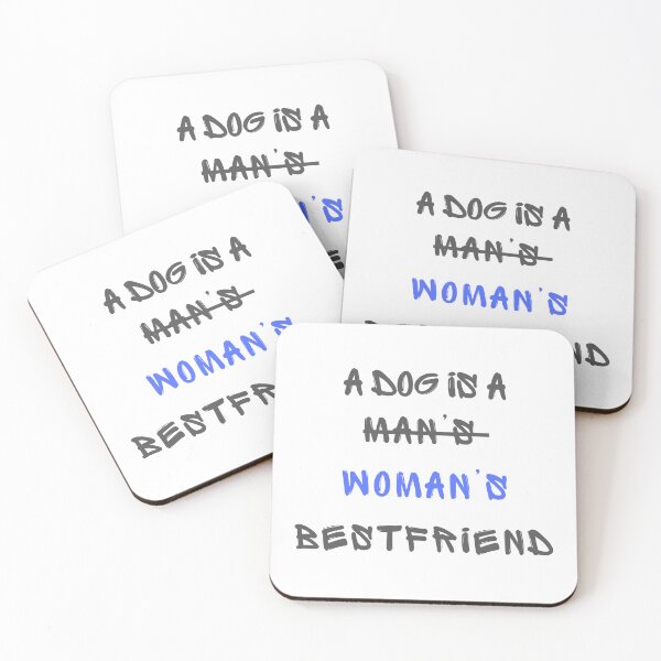 Item preview, Dog: A Universal Best Friend - Gender Inclusive Statement Design designed and sold by 21 Tulips.