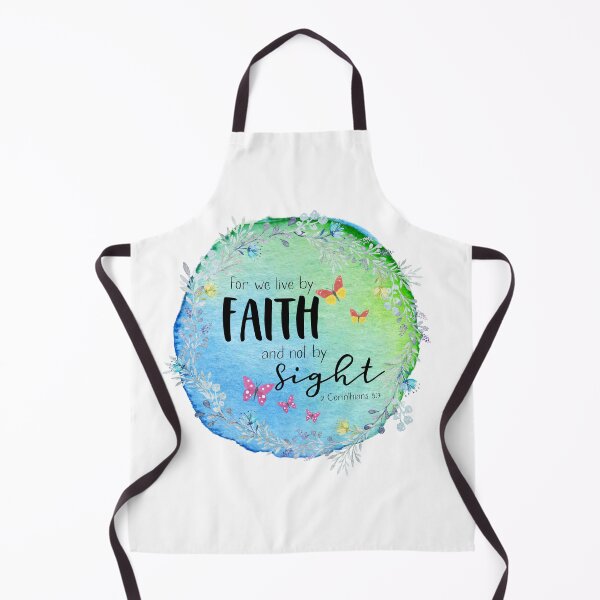 Item preview, Bible verse - For We Live By Faith and Nit By Sight - 2 Corinthians 5:7 designed and sold by JacquelineLim.