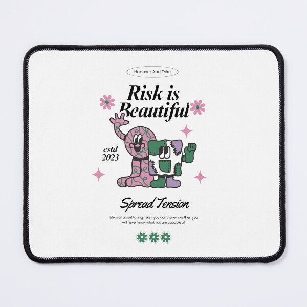 Item preview, Risk is Beautiful designed and sold by sebydesign.