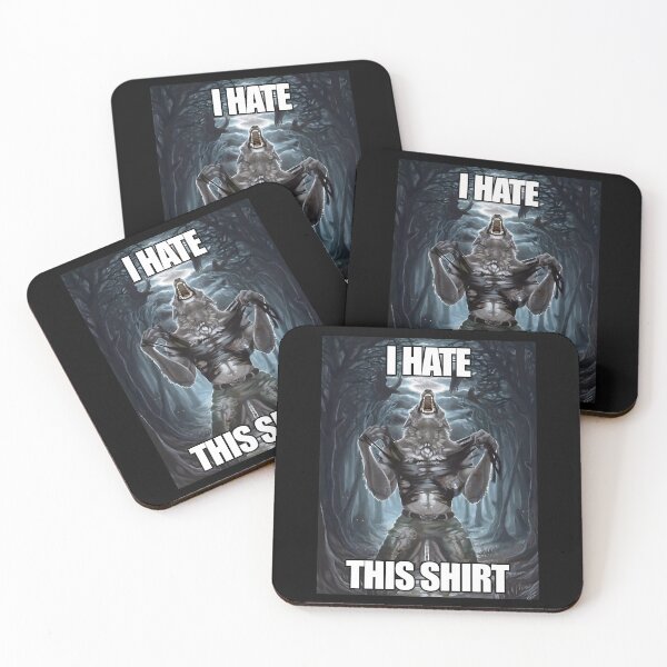 Item preview, Funny Wolf Ripping Shirt Hate This Meme designed and sold by fomodesigns.