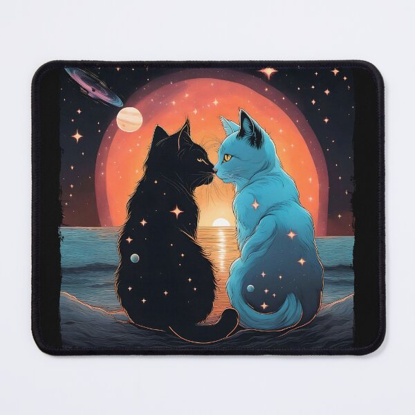 Item preview, Сats kissing  designed and sold by Serendipity2023.