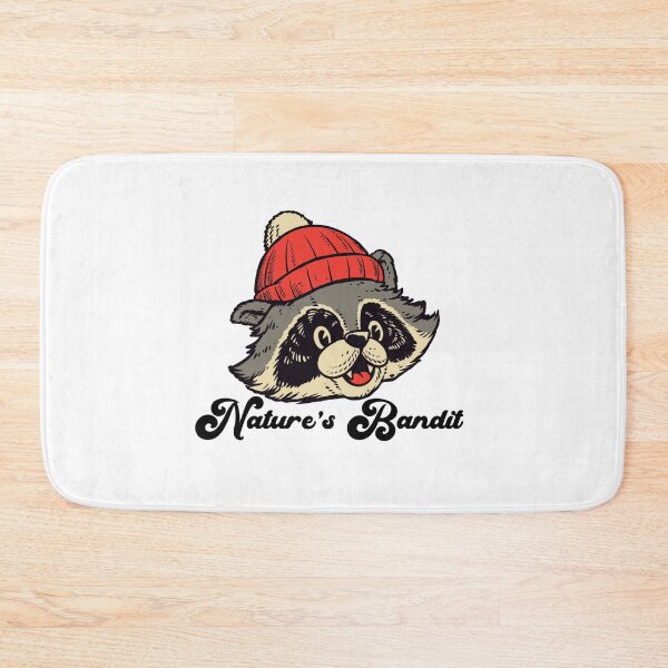 Item preview, Vintage racoon with a beanie - winter illustration  designed and sold by NaturesBandit.