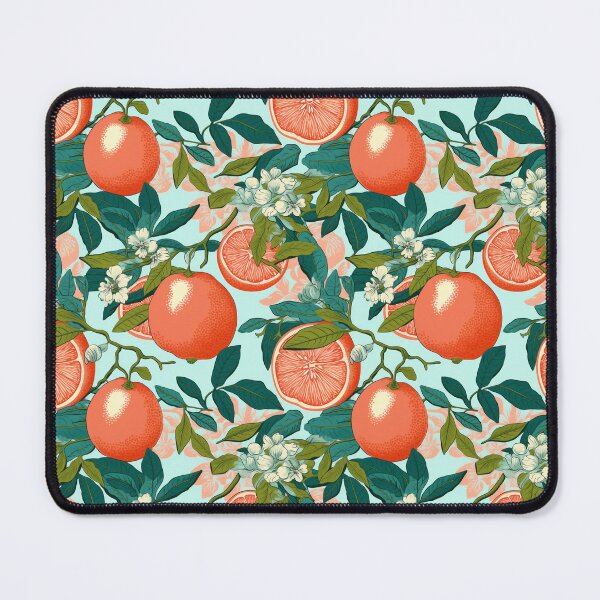 Item preview, Vintage Botanical Illustration of Grapefruit (Citrus paradisi), Seamless Pattern Merchandise designed and sold by ShobulousStudio.