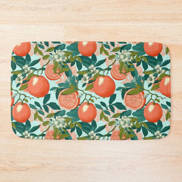 Item preview, Vintage Botanical Illustration of Grapefruit (Citrus paradisi), Seamless Pattern Merchandise designed and sold by ShobulousStudio.