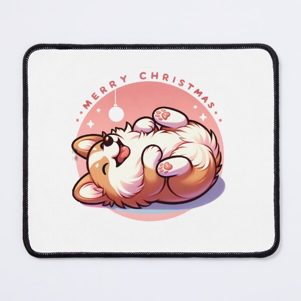 Item preview, Belly Rubs & Christmas Hugs with Happy Corgi designed and sold by EpicPaws.