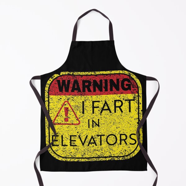 Item preview, Get a Chuckle and Stay Alert with our 'Elevator Emission' Warning Sign Design! I FART IN ELEVATORS designed and sold by pelagio.