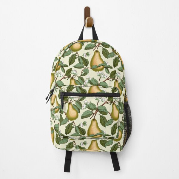Item preview, Vintage Botanical Illustration of Pear (Pyrus), Seamless Pattern Design designed and sold by ShobulousStudio.