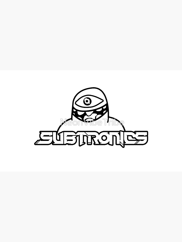 Thumbnail 6 von 6, Bucket Hat, Cyclops Army EDM Dubstep Schwarz designt und verkauft von NeonVibeTribe.