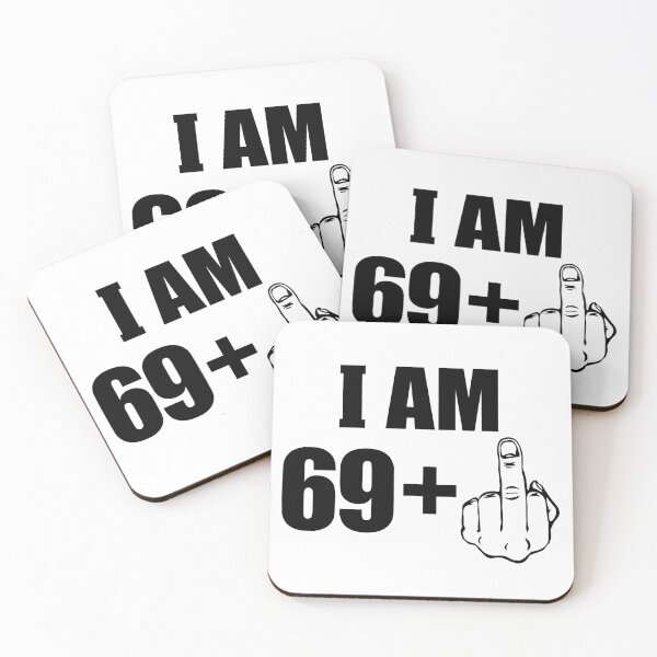 Item preview, 70th Birthday I Am 69 plus 1 + Middle Finger  designed and sold by fomodesigns.