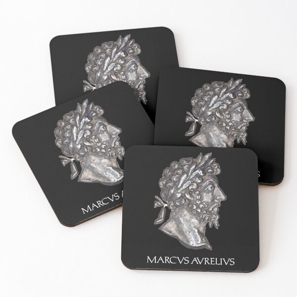 Item preview, Emperor Marcus Aurelius Coin Portrait with Name designed and sold by OptimoPrincipi Roman Coins.
