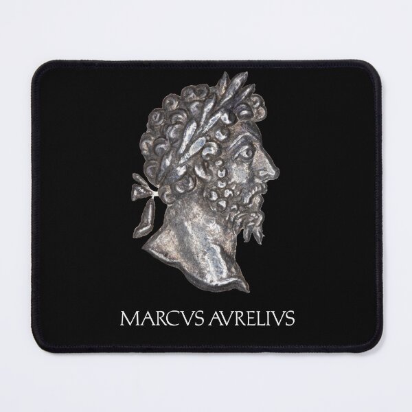 Item preview, Emperor Marcus Aurelius Coin Portrait with Name designed and sold by OptimoPrincipi Roman Coins.