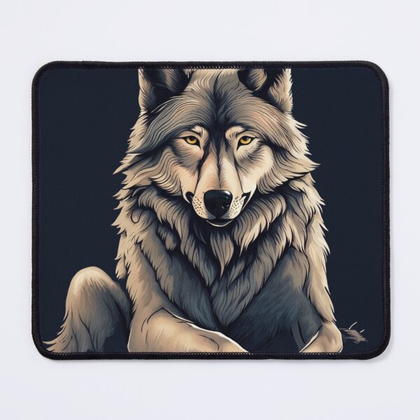 Item preview, Sitting Wolf designed and sold by NightshadeWolfs.