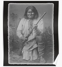 Geronimo Apache Native American Indian Warrior Hero Arizona Poster