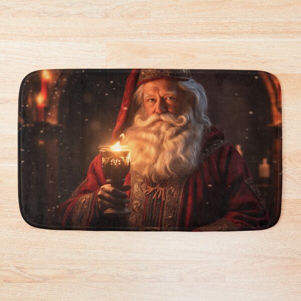 Item preview, Santa Claus with lamp (portrait) designed and sold by PanoramaMedien.