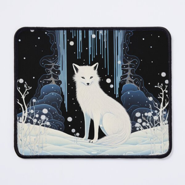 Item preview, Arctic Fox Cub, Wildlife Art for all Animal Lovers designed and sold by WILDEVIOLET.