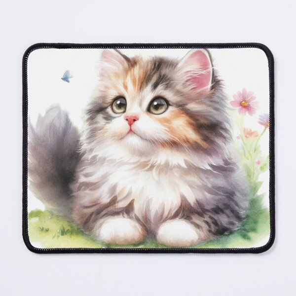 Item preview, Fluffy Kitty designed and sold by SugarInk.