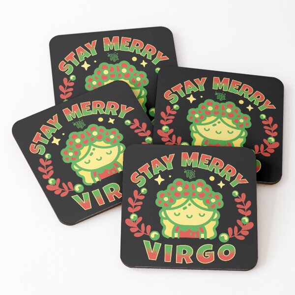 Item preview, Stay Merry Virgo Zodiac designed and sold by HaileyLow.
