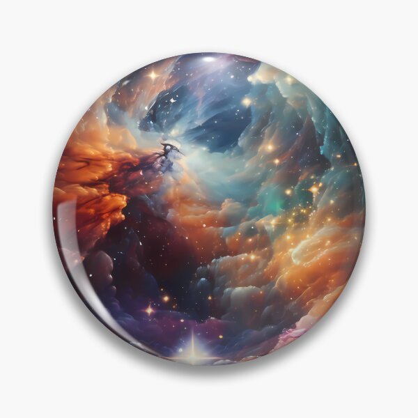 Item preview, Colorful stardust creating New Solar System designed and sold by SweetWhiskers.