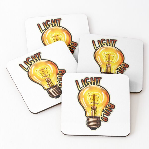 Item preview, Light Bulb Detailed Illustration Shirt and Laptop Sticker Design by Zeesdesign on Redbubble designed and sold by ZEESDESIGN.